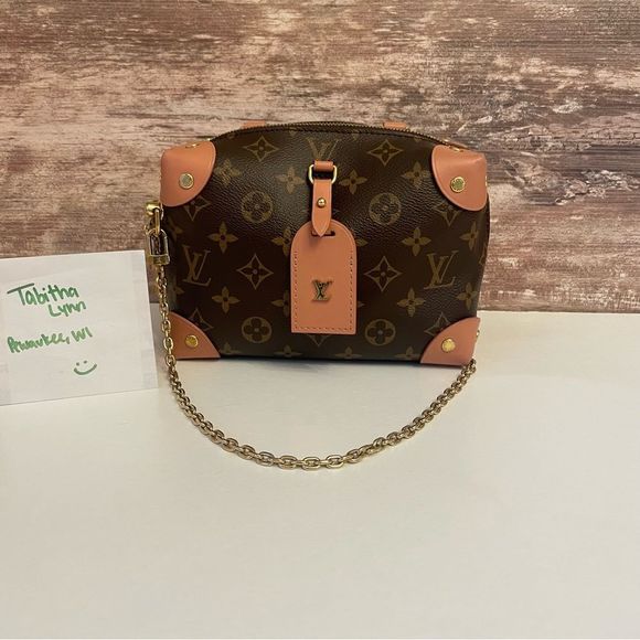 🥰SOLD ON EBAY🥰 LV LOUIS VUITTON PETITE MALLE SOUPLE - Picture 2 of 13